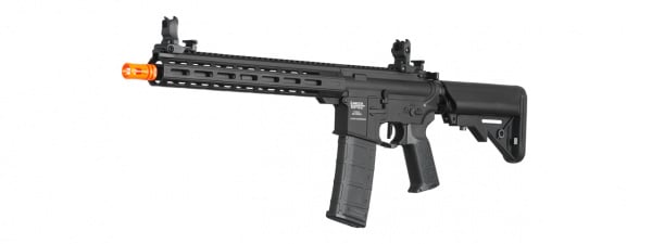 Lancer Tactical Viking 13" M-LOK Proline Series M4 Airsoft Rifle w/ Crane Stock (Black)