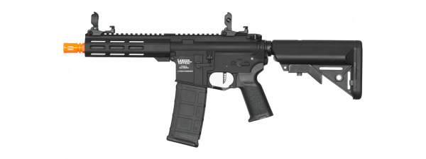 Lancer Tactical Viking 7" M-LOK Proline Series M4 Airsoft Rifle w/ Crane Stock (Black)