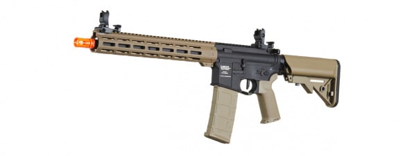 Lancer Tactical Viking 13" M-LOK Proline Series M4 Airsoft Rifle w/ Crane Stock (Two-Tone)