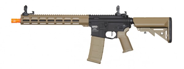 Lancer Tactical Viking 13" M-LOK Proline Series M4 Airsoft Rifle w/ Crane Stock (Two-Tone)