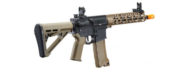 Lancer Tactical Gen 3 M-LOK 10" Airsoft M4 AEG with ETU & Delta Stock  (Two-Tone)