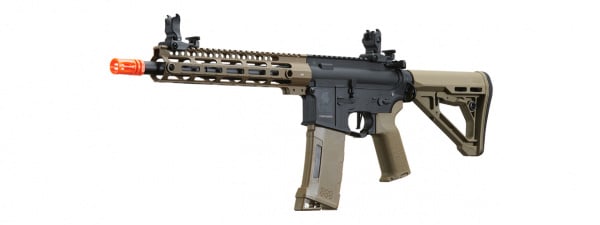 Lancer Tactical Gen 3 M-LOK 10" Airsoft M4 AEG with ETU & Delta Stock  (Two-Tone)