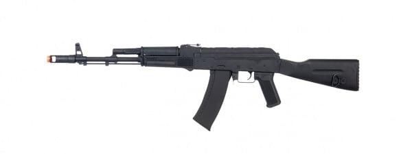 Lancer Tactical Full Metal AK104 Full Stock AEG Airsoft Rifle ( Black )