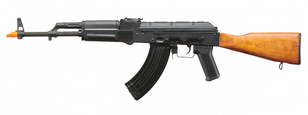 Lancer Tactical AK-74M AEG Airsoft Rifle w/ Wood Stock