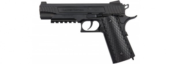 Lancer Air Cobra LTA-50B CO2 Half-Blowback 4.5mm Airgun (Black)