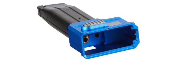 Lancer Tactical HPA M4 AEG Magazine Adaptor For Hi-Capa Airsoft Pistols (Blue)