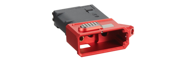 Lancer Tactical HPA 70 Degree M4 AEG Magazine Adaptor For TM MWS (Red)