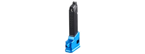 Lancer Tactical HPA M4 AEG Magazine Adaptor For AAP01 & Tandemkross Airsoft Pistols (Blue)