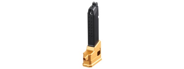 Lancer Tactical HPA M4 AEG Magazine Adaptor For AAP01 & Tandemkross Airsoft Pistols (Gold)