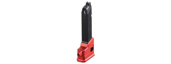 Lancer Tactical HPA M4 AEG Magazine Adaptor For AAP01 & Tandemkross Airsoft Pistols (Red)