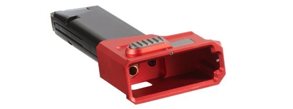 Lancer Tactical HPA M4 AEG Magazine Adaptor For AAP01 & Tandemkross Airsoft Pistols (Red)