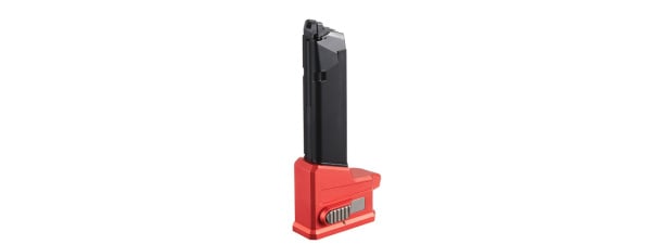 Lancer Tactical HPA M4 AEG Magazine Adaptor For AAP01 & Tandemkross Airsoft Pistols (Red)