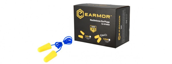 Opsmen Earmor Noise Reduction Ear Plugs ( Corded )