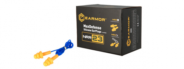 Opsmen Earmor Triple Flange Ear Plugs ( Corded )