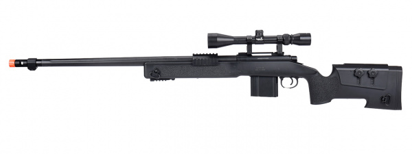 Well MB4416 M40A3 Bolt Action Airsoft Sniper Rifle w/ Scope ( Option )