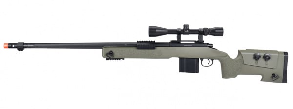 Well MB4416 M40A3 Bolt Action Airsoft Sniper Rifle w/ Scope ( Option )