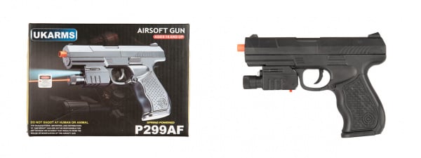 UK Arms P299AF Spring Airsoft Pistol ( Black )