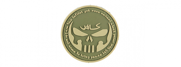 G-Force Infidel Punisher PVC Patch ( Green )