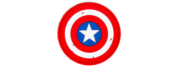 G-force Battle Scarred Merica Shield PVC Patch ( Modern )