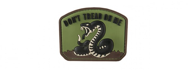 G-Force Don't Tread On Me PVC Patch ( OD Green )