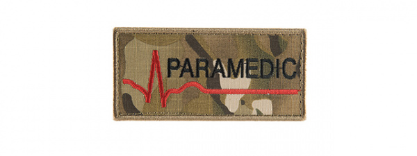 G-Force Paramedic Embroidered Patch ( Camo )