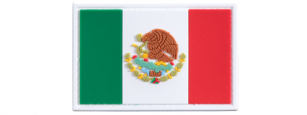 Lancer Tactical Mexico Flag PVC Patch