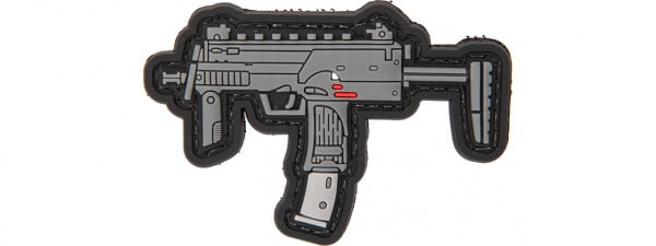 Lancer Tactical 3D MP7 PVC Patch ( Gray )