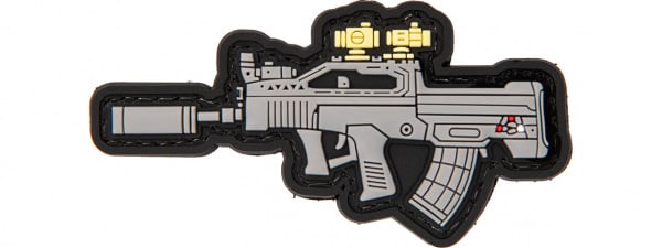 Lancer Tactical 3D QBZ-95 Tactical PVC Patch ( Gray )