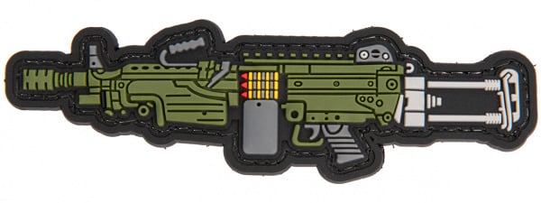 Lancer Tactical 3D M249 "Para" PVC Patch ( OD )