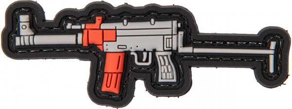 Lancer Tactical 3D VZ-58 V PVC Patch ( Red / Gray )