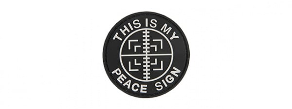 G-Force This Is My Peace Sign PVC Patch