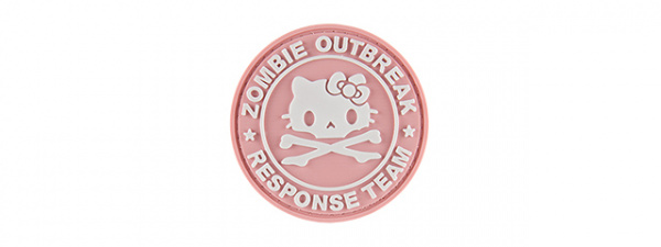 G-Force Zombie Outbreak Response Team Patch ( Pink )