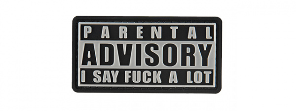 G-Force Parental Advisory PVC Patch