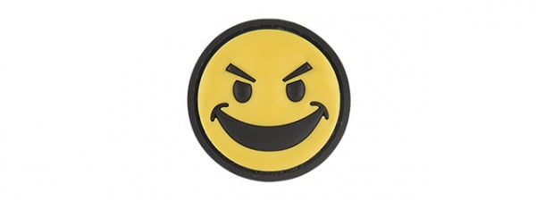 G-Force Evil Smiling Face PVC Patch