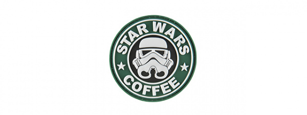 G-Force Star Trooper Coffee PVC Patch ( Green )