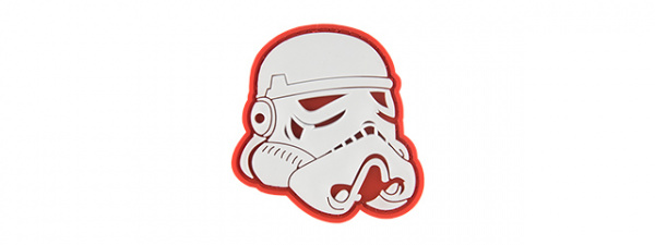 G-Force Trooper Helmet PVC Patch ( Red )