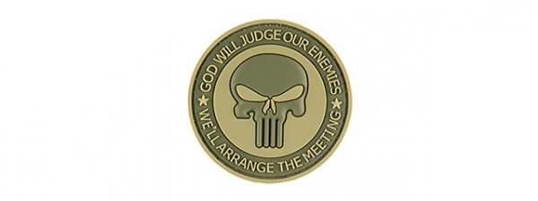 G-Force Punisher Enemies PVC Patch ( OD Green )