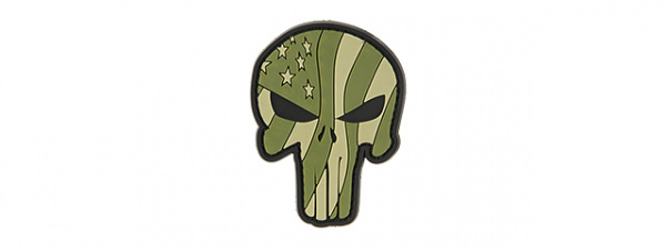 G-Force Punisher Flag PVC Patch ( OD Green )