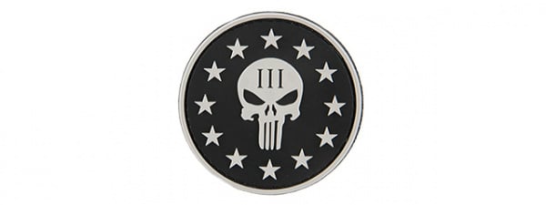 G-Force Punisher 3 Percenter Patch ( Black )