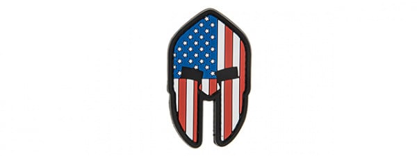 G-Force American Spartan PVC Patch ( Red / White / Blue )