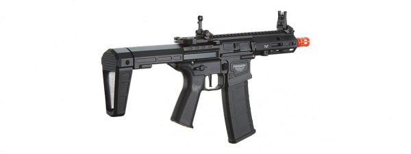 Poseidon Punisher 6" QRF w/ Aether v2 AEG Airsoft Rifle (Black)