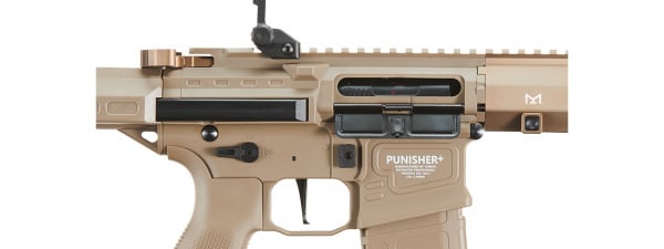 Poseidon Punisher 6" QRF w/ Aether v2 AEG Airsoft Rifle (Tan)