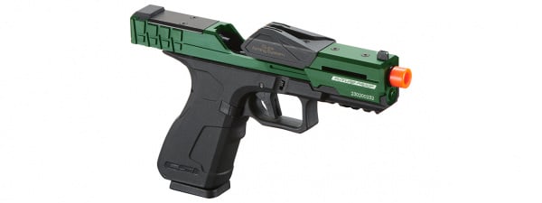 Poseidon CSI XG8 Gas Blow Back Aluminum Pistol (Metal & OD Green)