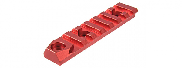 Ranger Armory 7-Slot Keymod Rail Section ( Red )