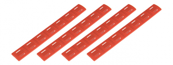 Ranger Armory 7-Section M-Lok Narrow Rail Panels ( Red )