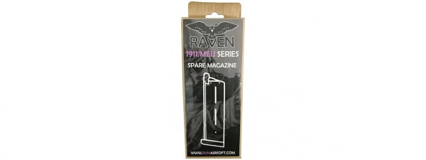 Raven Airsoft 1911/MEU 1911 21 Round Green Gas Magazine