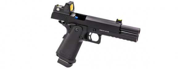 Raven Airsoft 5.1 Hi Capa GBB Airsoft Pistol w/ Micro Red Dot (Black)