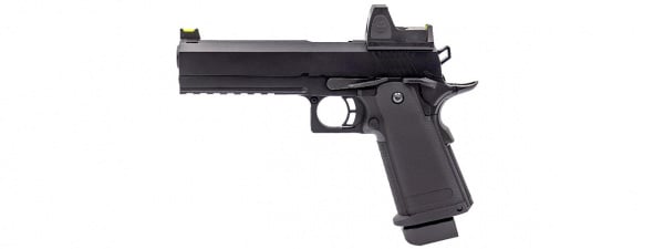 Raven Airsoft 5.1 Hi Capa GBB Airsoft Pistol w/ Micro Red Dot (Black)