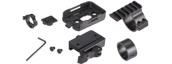 RunCam Bracket With Rail Mount And Adapter For RunCam2