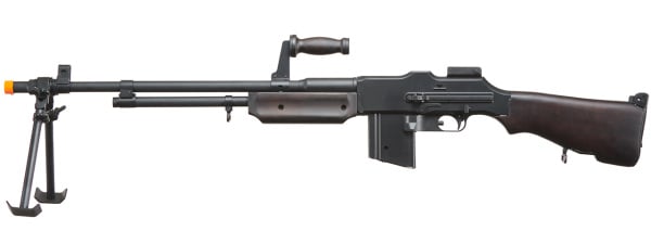 S&T BAR M1918 A2 Full Size Full Metal Airsoft AEG Rifle (Wood)